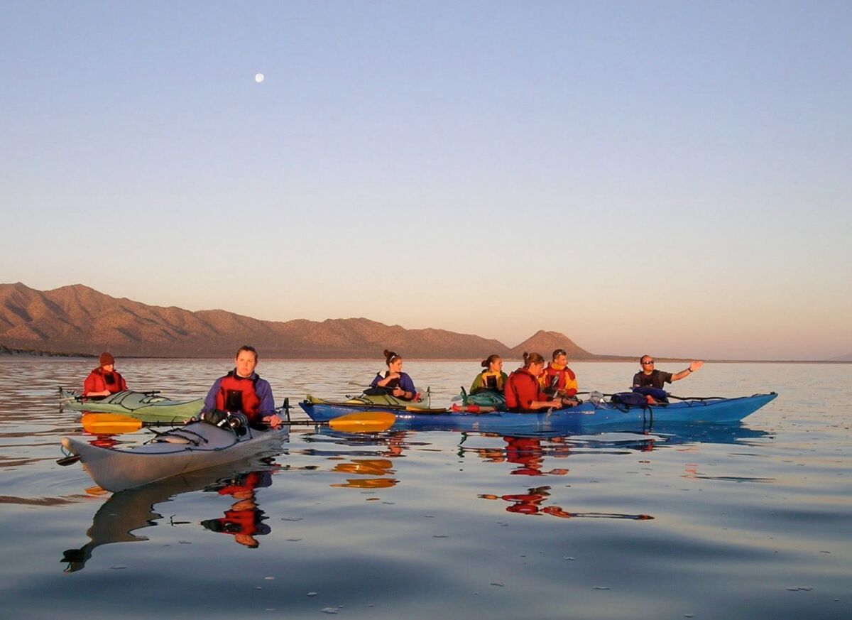 Kayak en Isla Tiburón