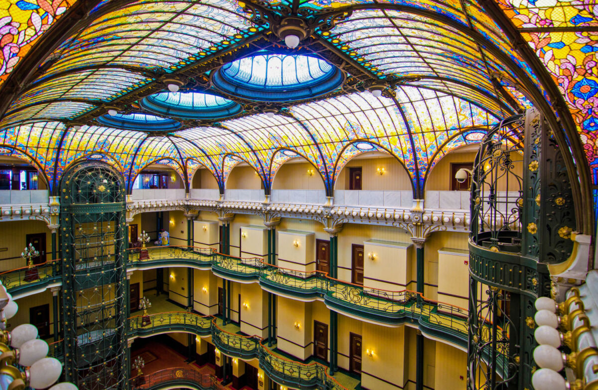 vitral gran hotel de la ciudad de méxico