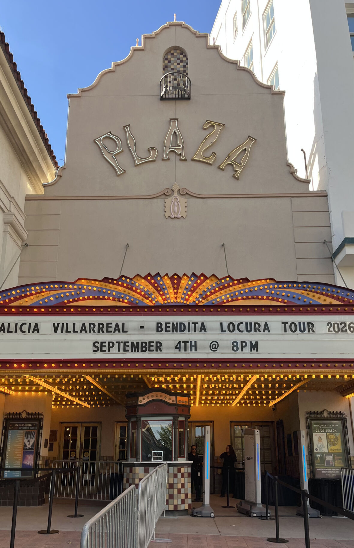 the plaza theater el paso exterior