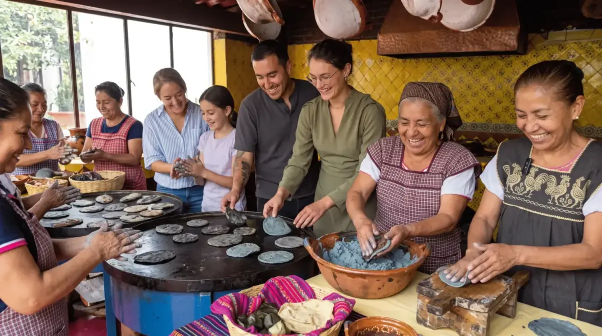 3 experiencias cerca o en la CDMX donde cocineras tradicionales te enseñan a cocinar mexicano de verdad