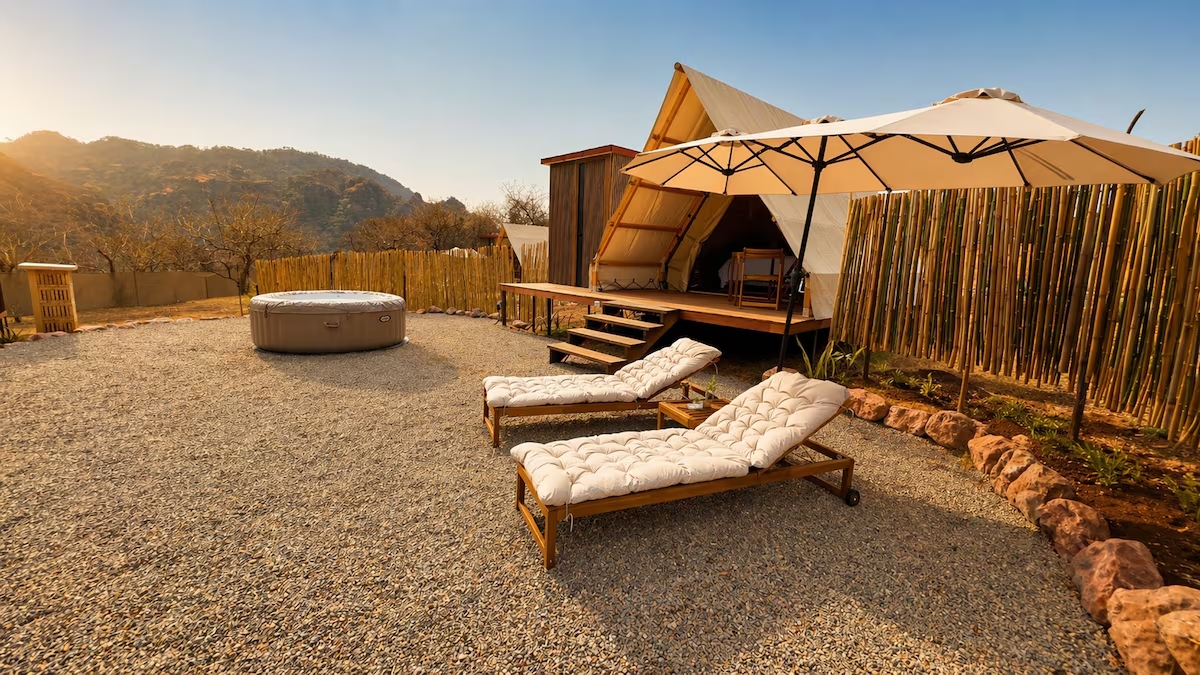 Glamping en Vastu Tepoztlán 
