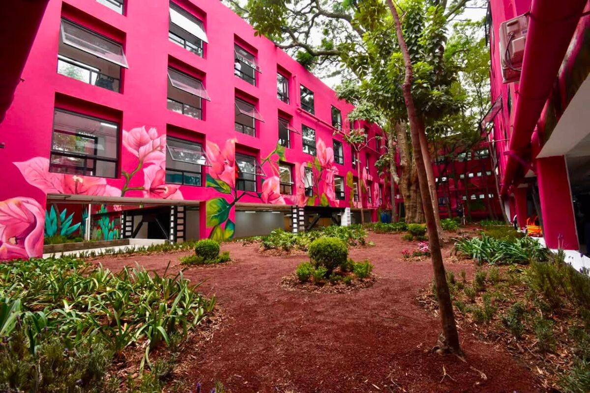 Jardín de la Utopía Elena Poniatowska Amor en Coyoacán 