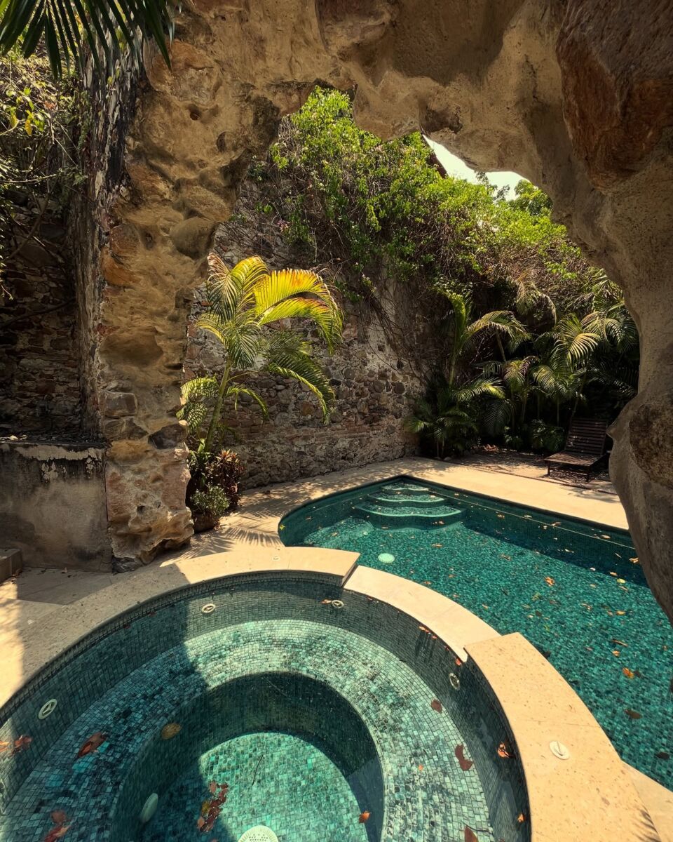 Piscina de la Hacienda San Gabriel de las Palmas