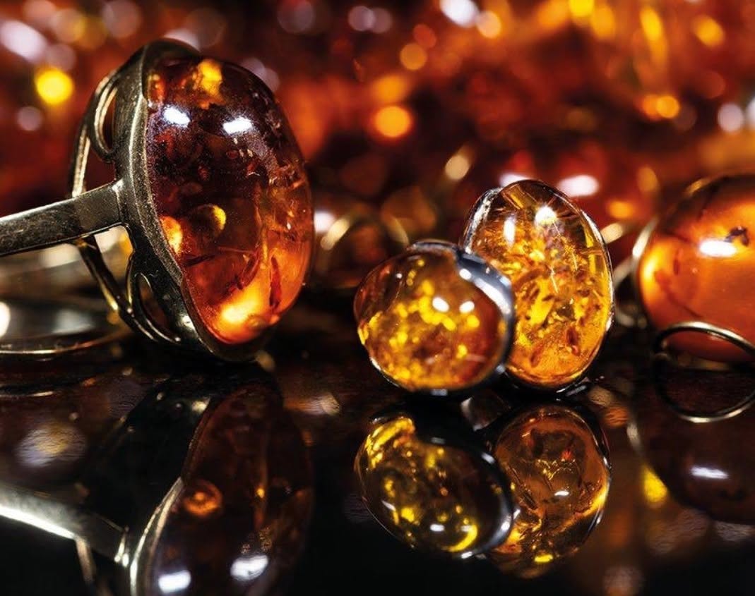 Joyas de ámbar hechas en Simojovel, Chiapas 