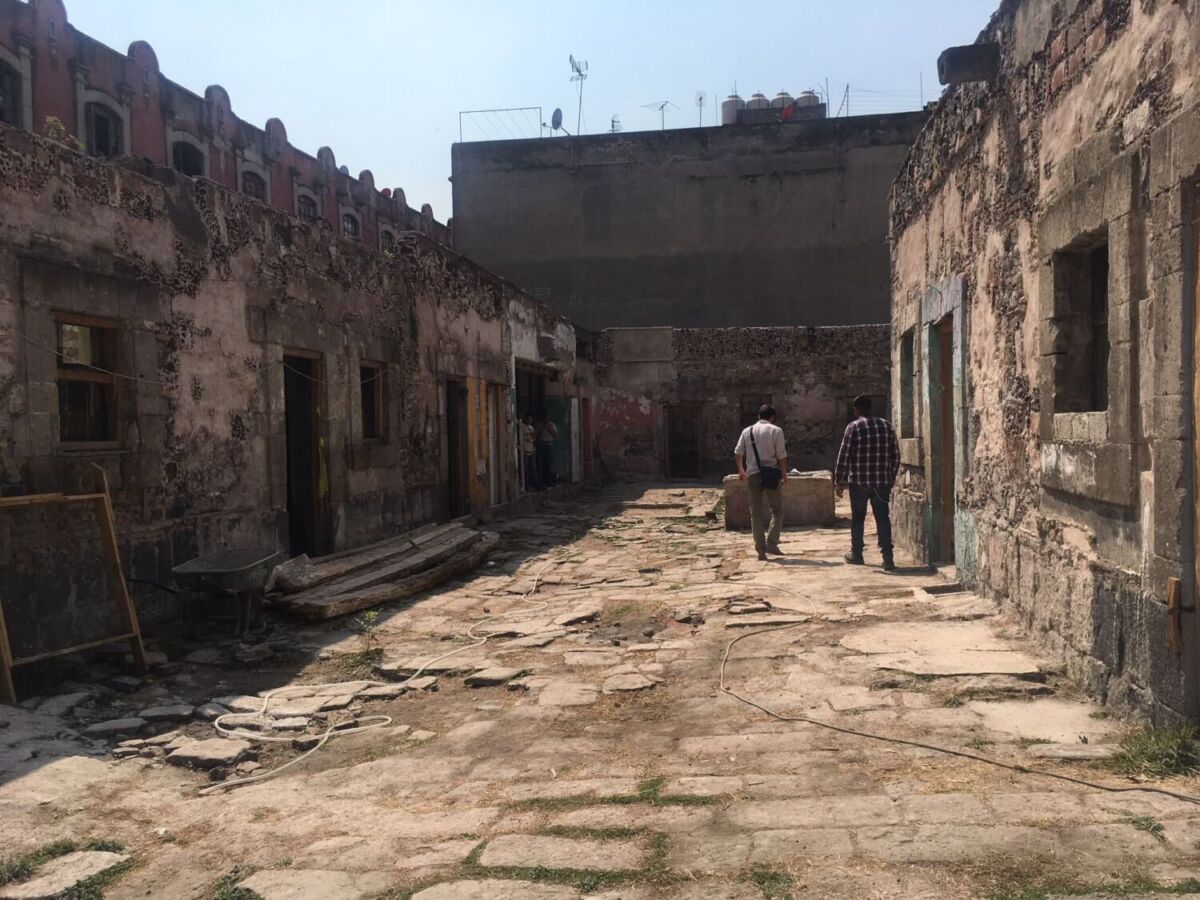 Foto de la casa más antigua de la CDMX antes de ser restaurada