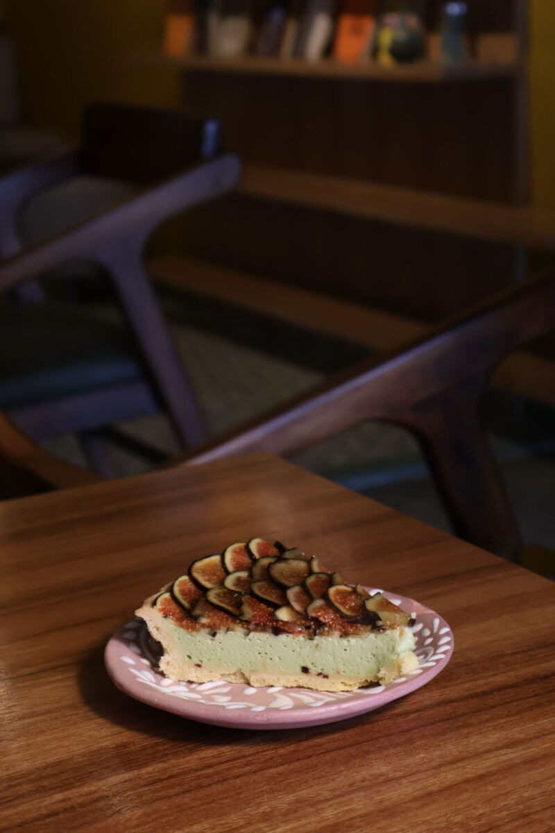 TARTA DE HIGO Y ALBAHACA