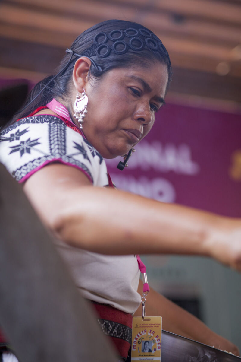 Alicia Mateo cocinera tradicional