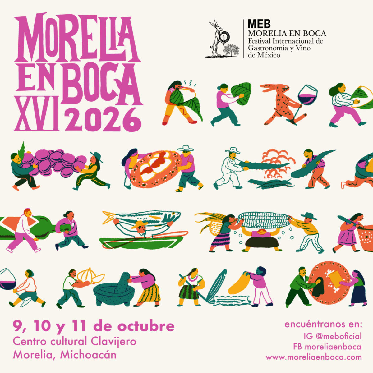 cartel festival morelia en boca