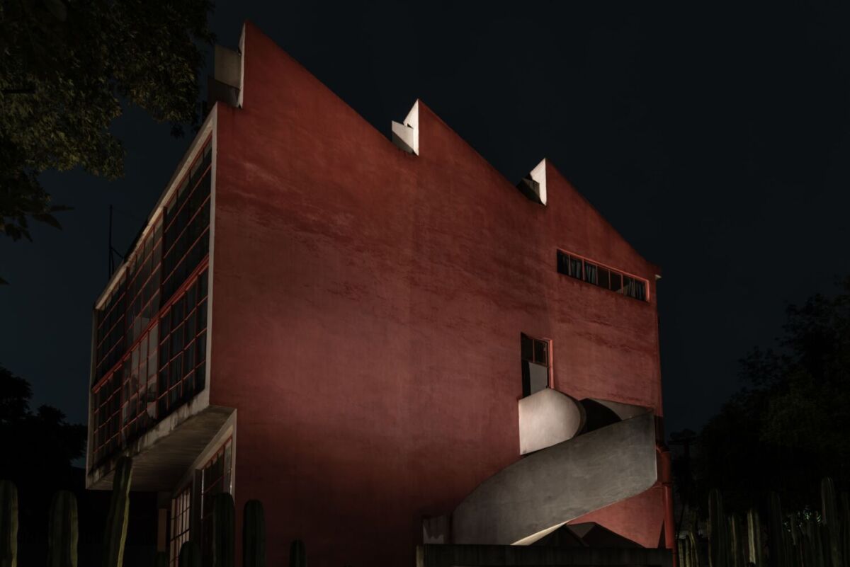 Experiencia nocturna en el museo casa estudio Diego Rivera y Frida Kahlo