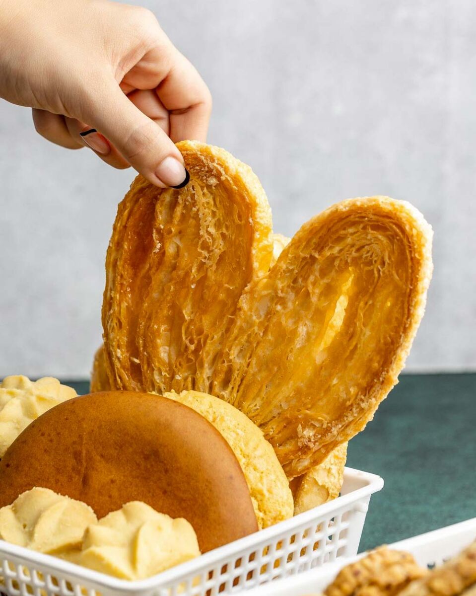 Pan dulce tradicional con forma de oreja