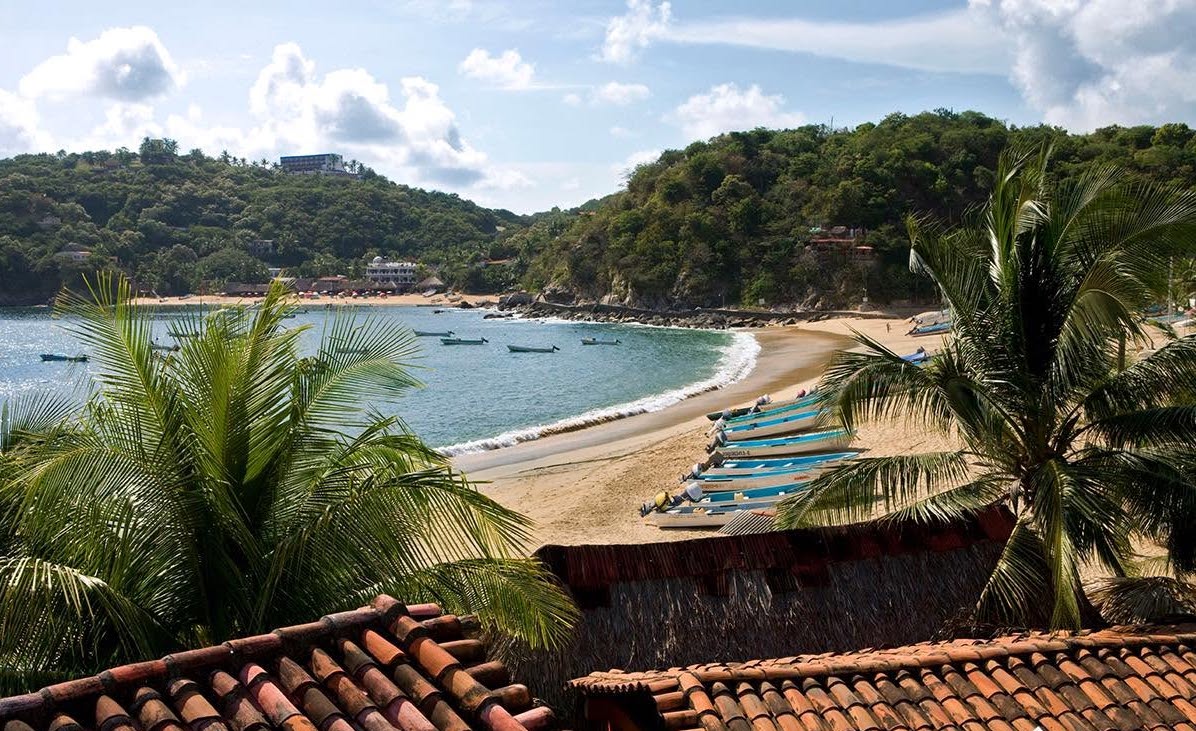 Playas con agua caliente en México 