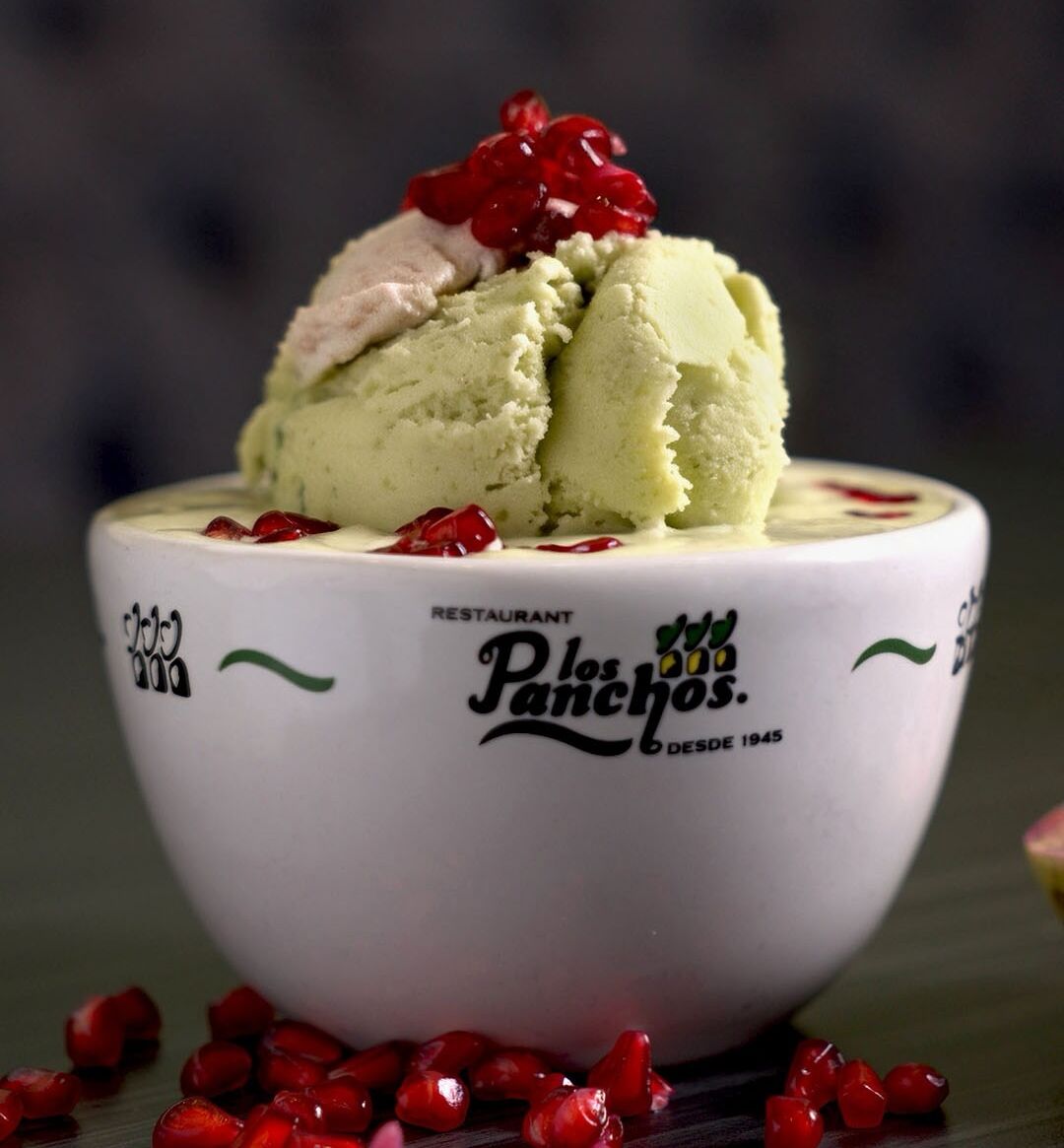 Helado de chile en nogada