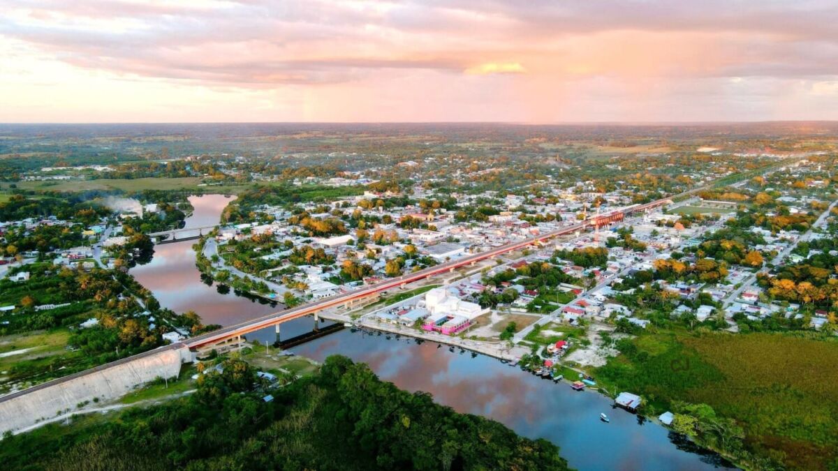 Tren Maya en el Pueblo Mágico de Candelaria, Campeche