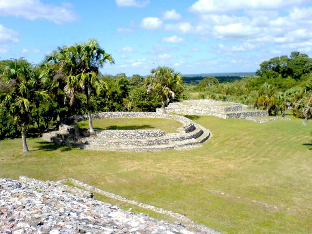 Zona Arqueológica El Tigre en Candelaria, Campeche