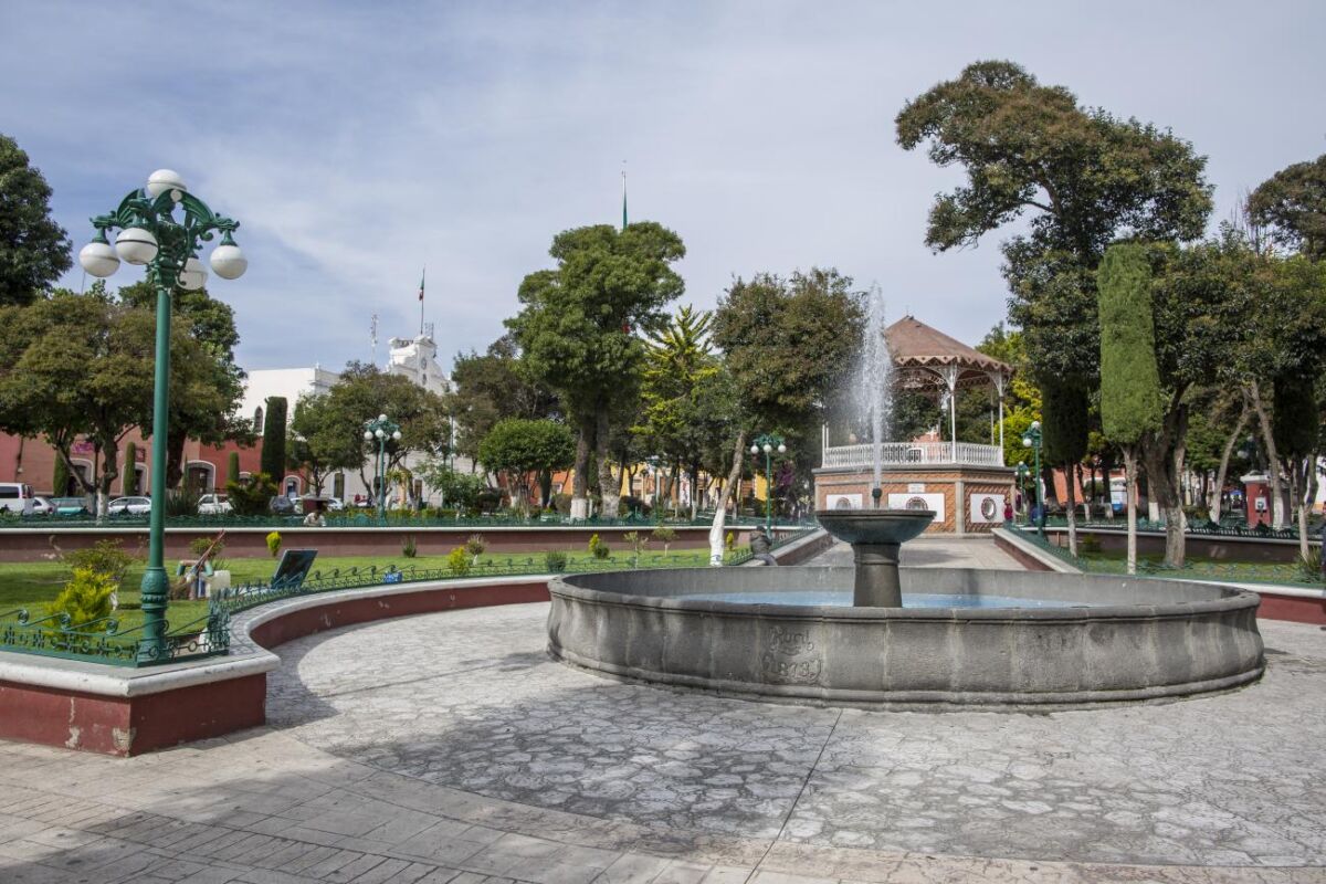 Plaza principal de Huamantla 