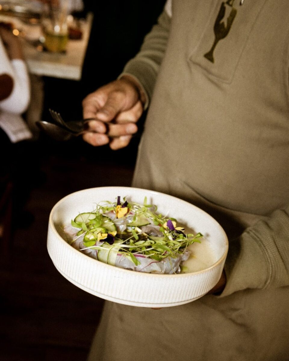 ensalada de estilo argentino en Quinquela
