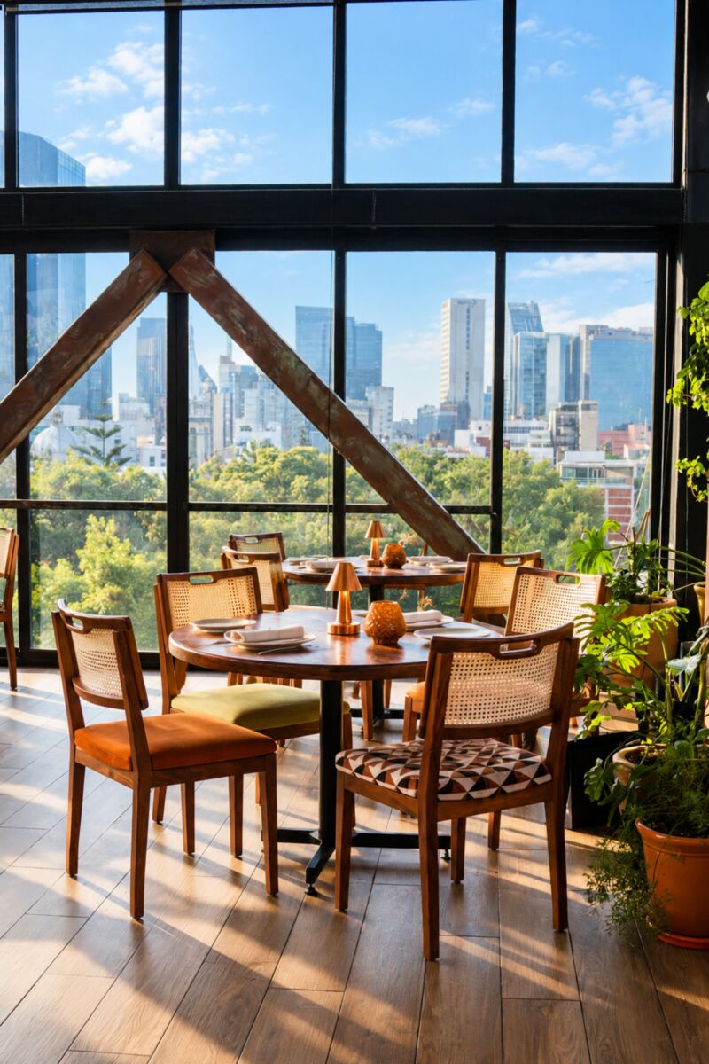 El rooftop con las mejores vistas de la CDMX para comer cocina mexicana que te saca una lágrima de lo rico