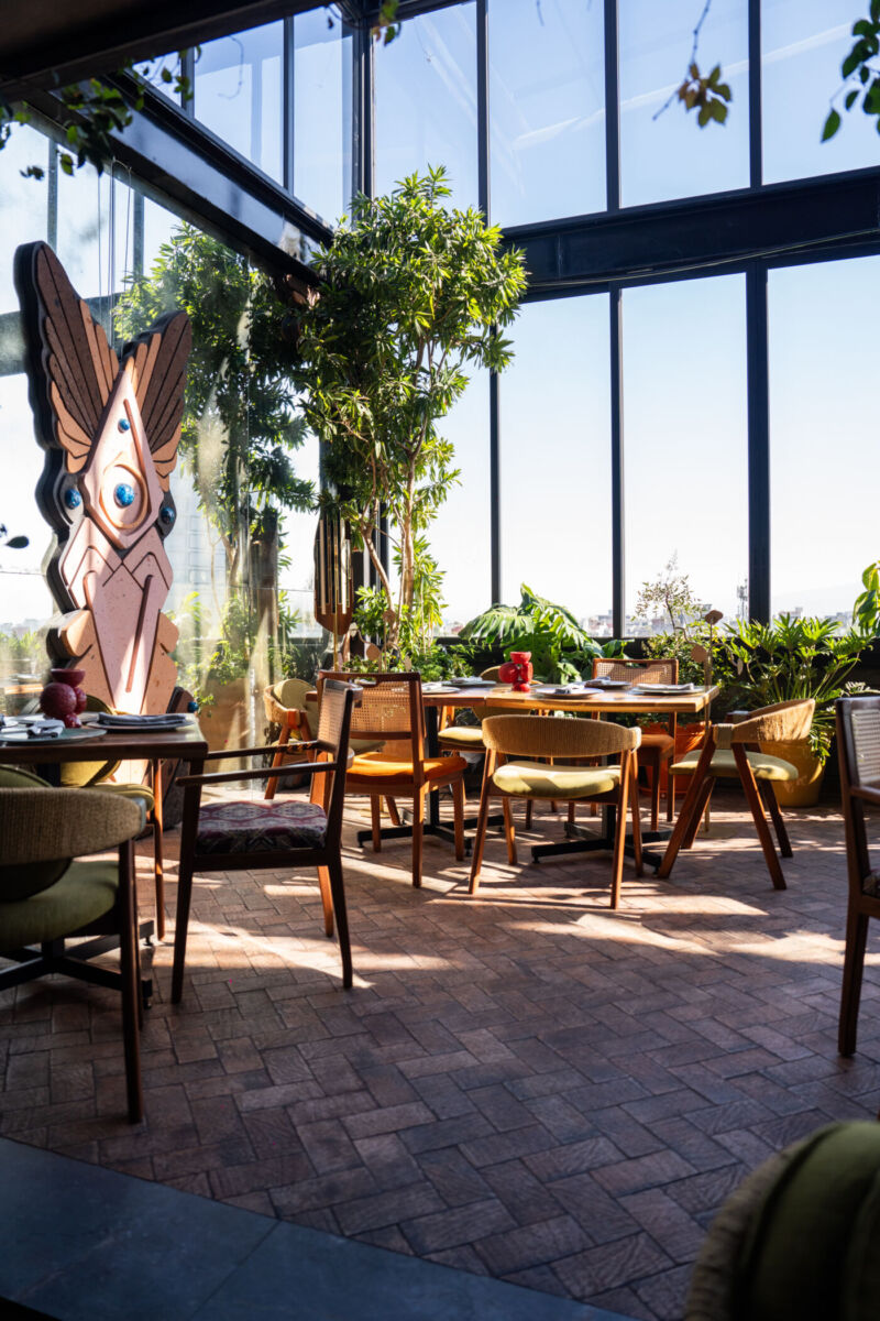 Interior del restaurante Altanera en la CDMX