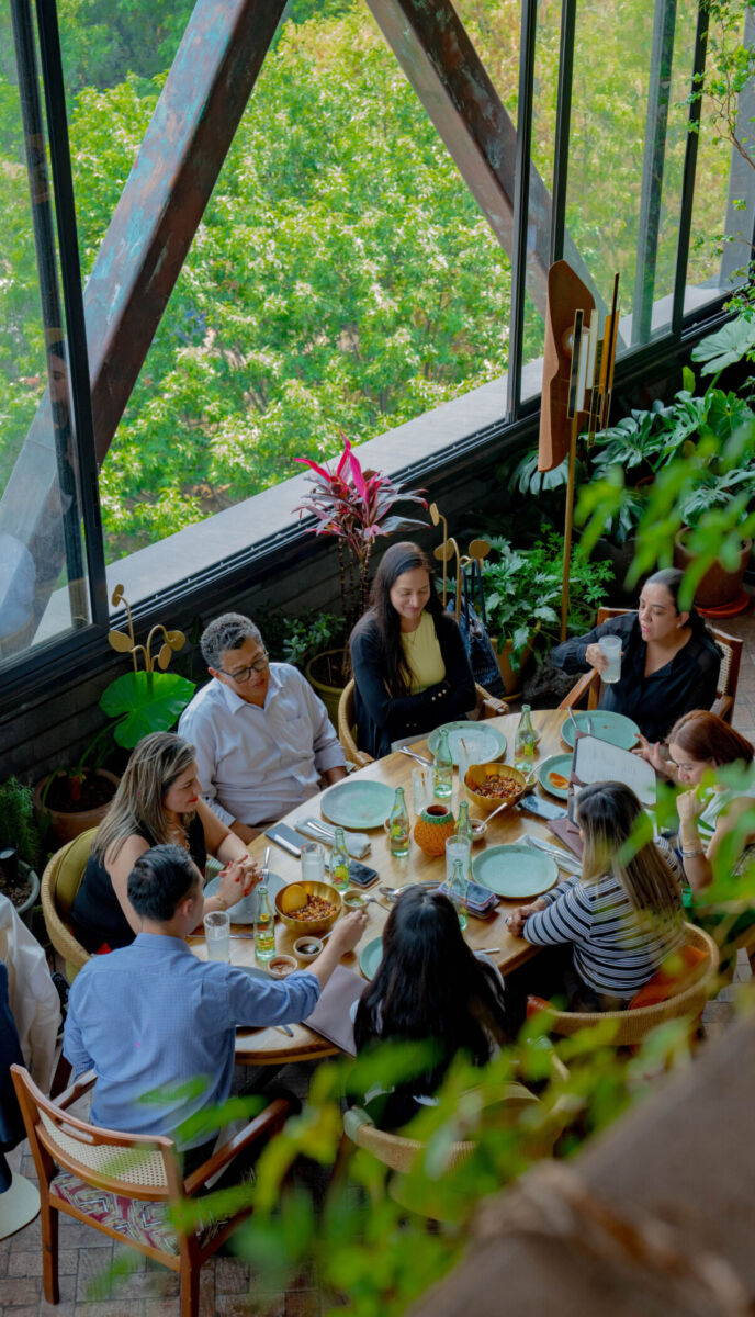Interior del restaurante Altanera en la CDMX