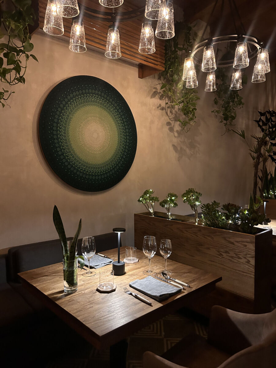 interior del restaurante Olivea Farm To Table