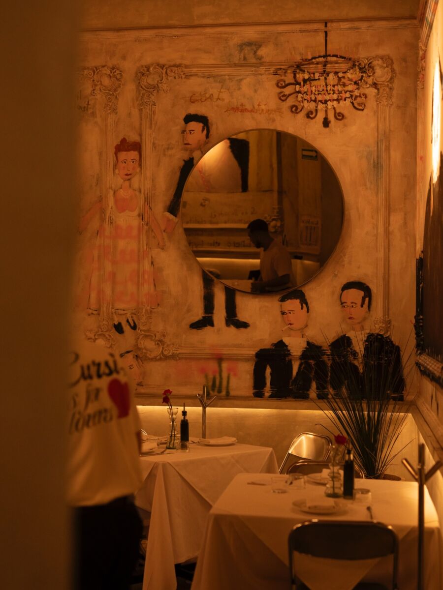restaurante Cursi en la Roma Norte