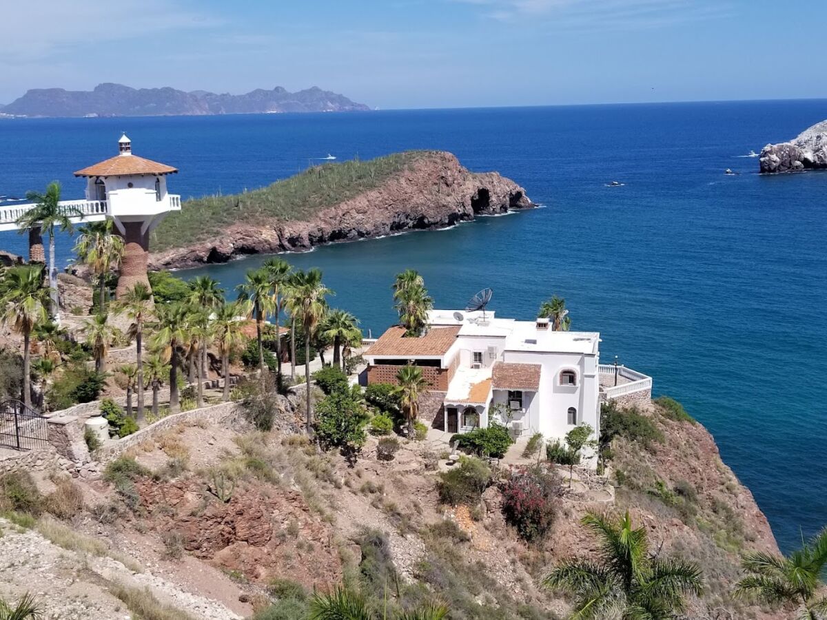 vista aéra de San Carlos, Sonora 