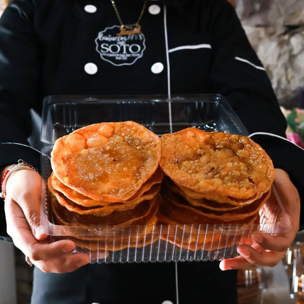 Buñuelos de rodilla en Santa Rosa Jáuregui, Querétaro