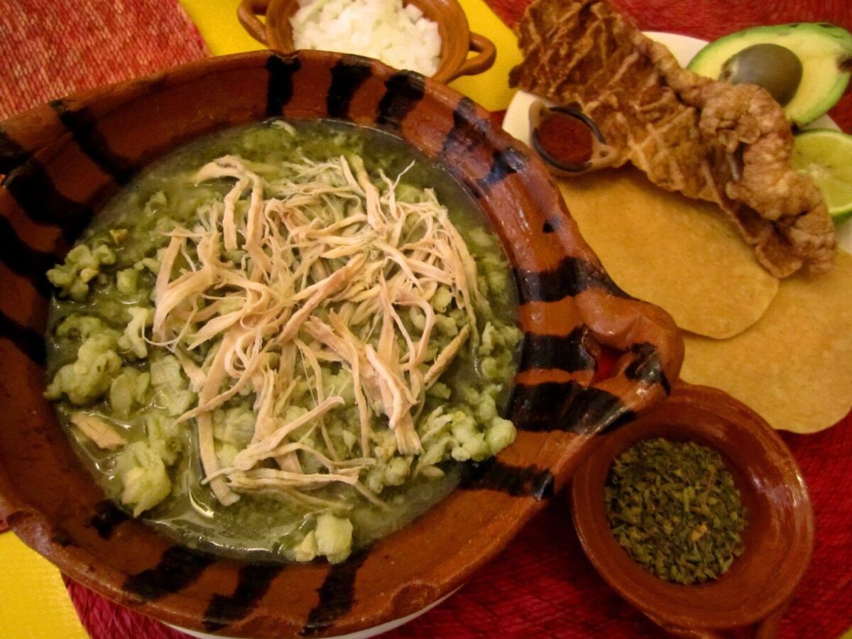 Pozole verde de Tixtla de Guerrero