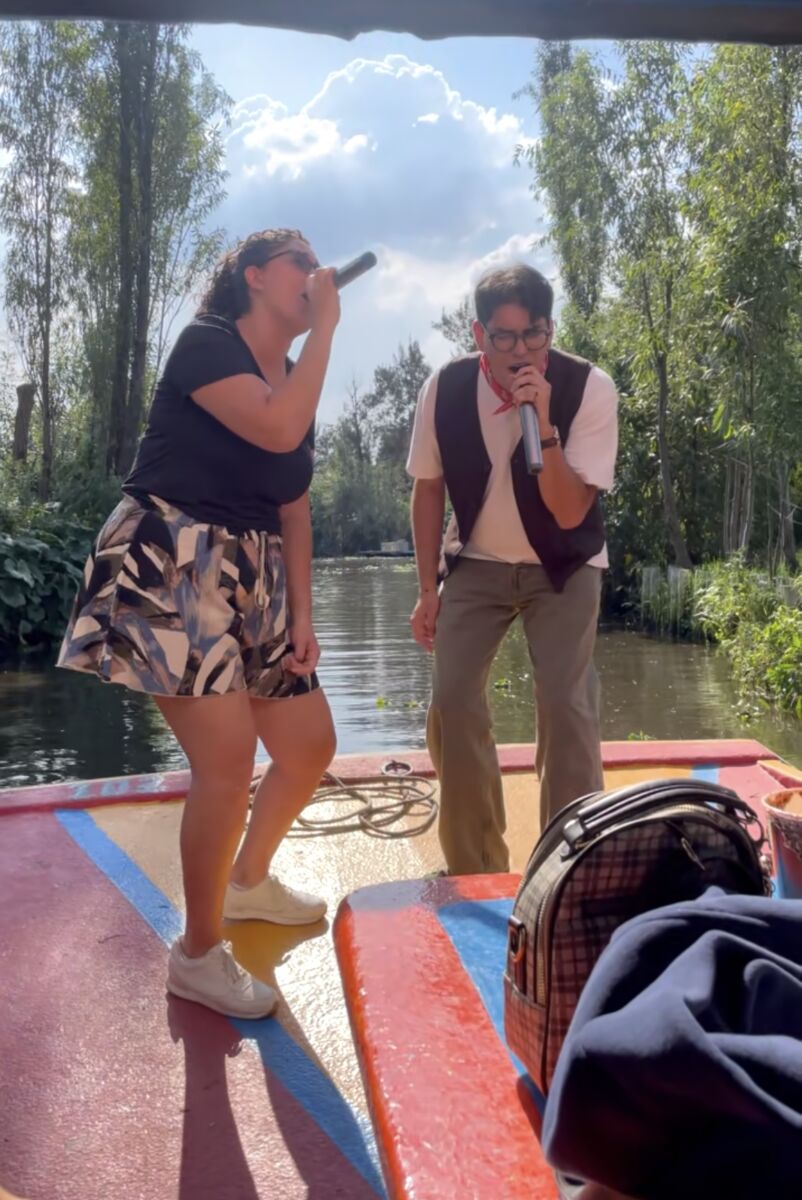 Karaoke en Xochimilco  