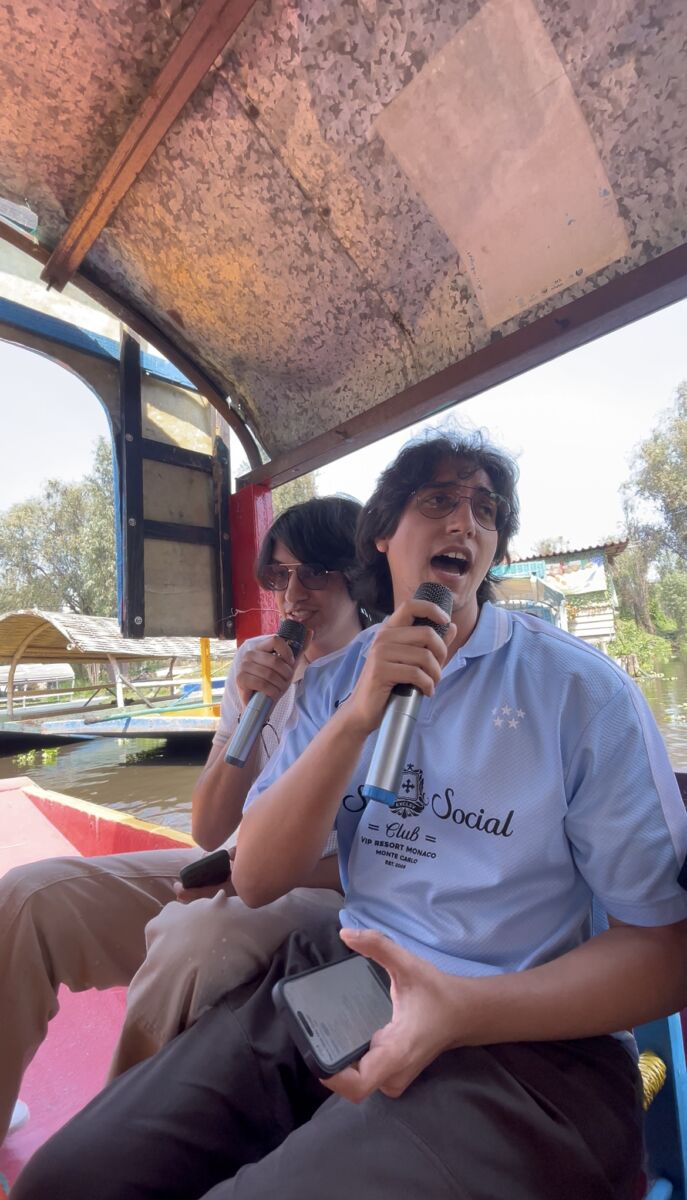 Karaoke en Xochimilco