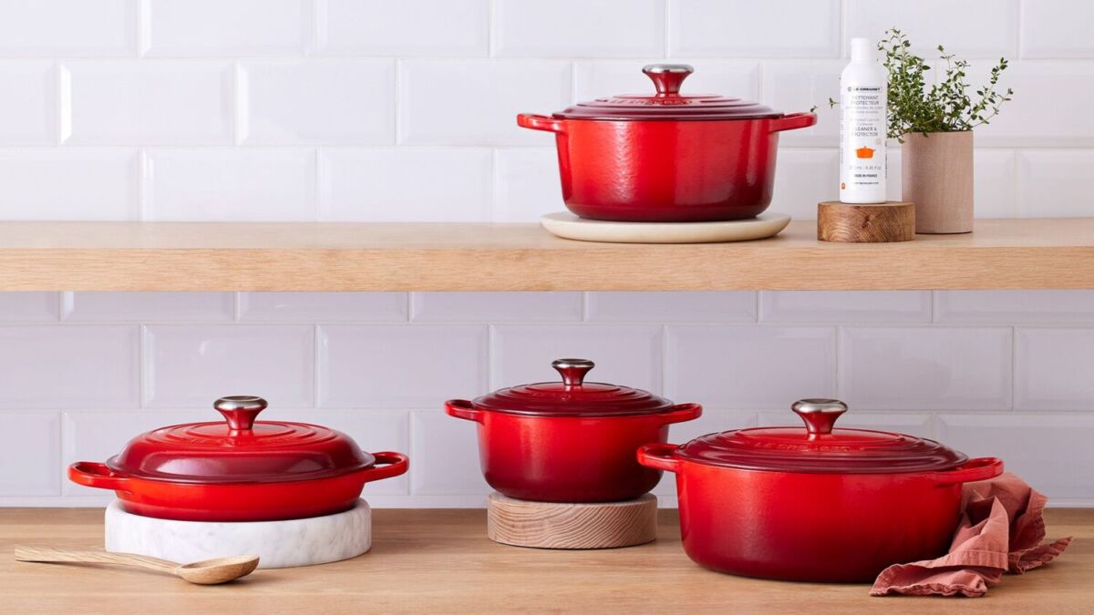 ollas rojas le creuset