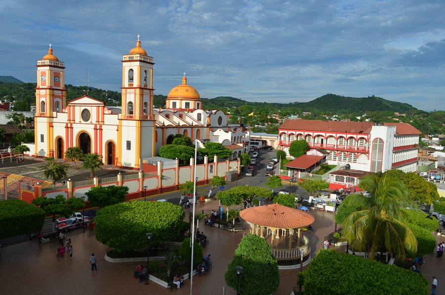 vista aérea de San Andrés Tuxtla, Veracruz