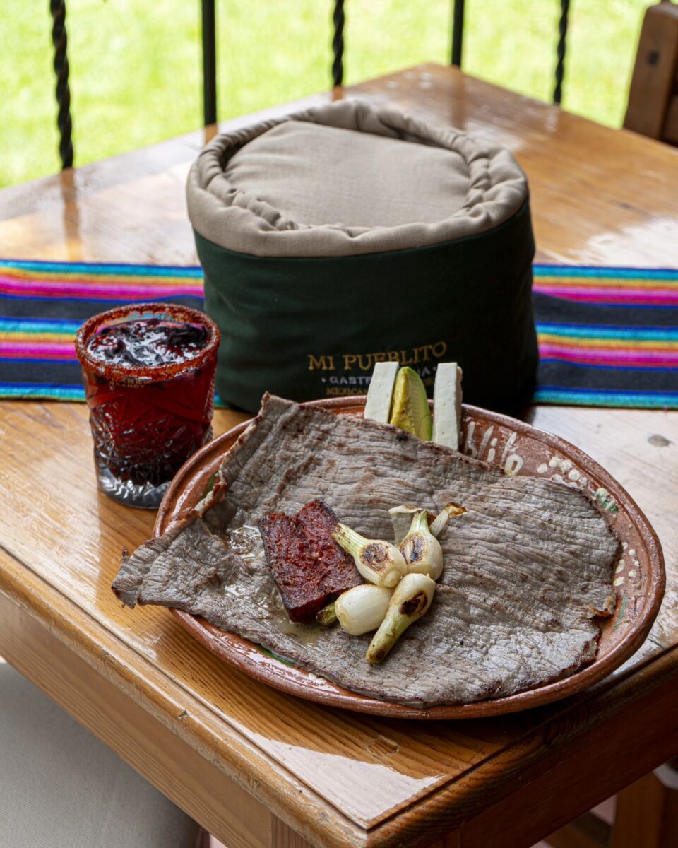 Cecina en huasca de ocampo