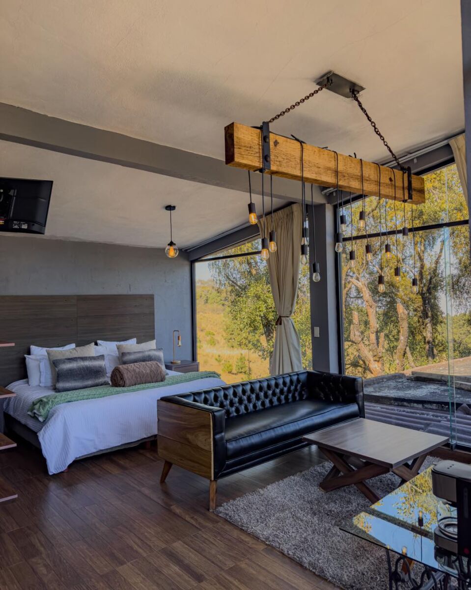 habitación de Orgánico Hotel por dentro
