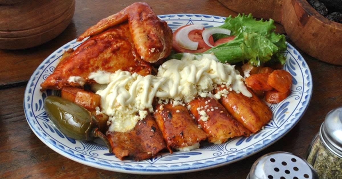 Enchiladas placeras de Michoacán