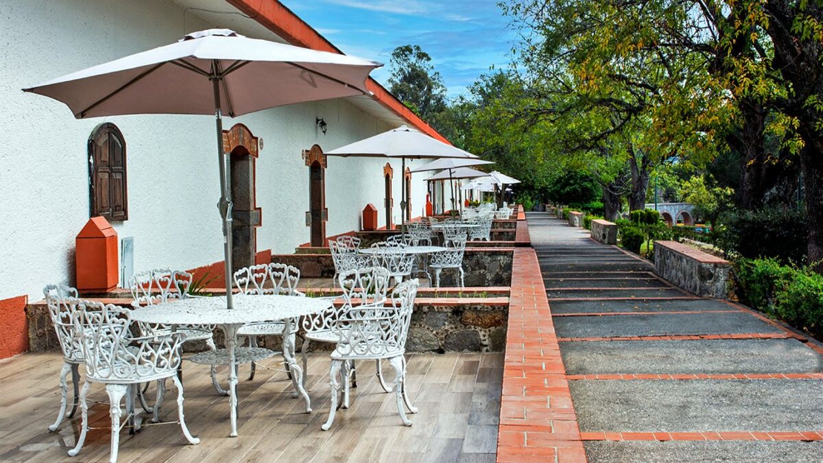 Habitaciones del Centro Vacacional La Trinidad en Tlaxcala