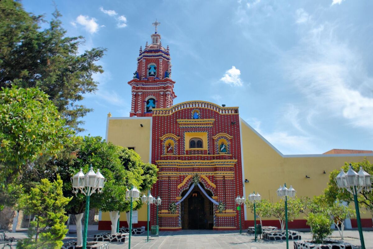Iglesia Santa María Tonantzintla en San Pedro Cholula 