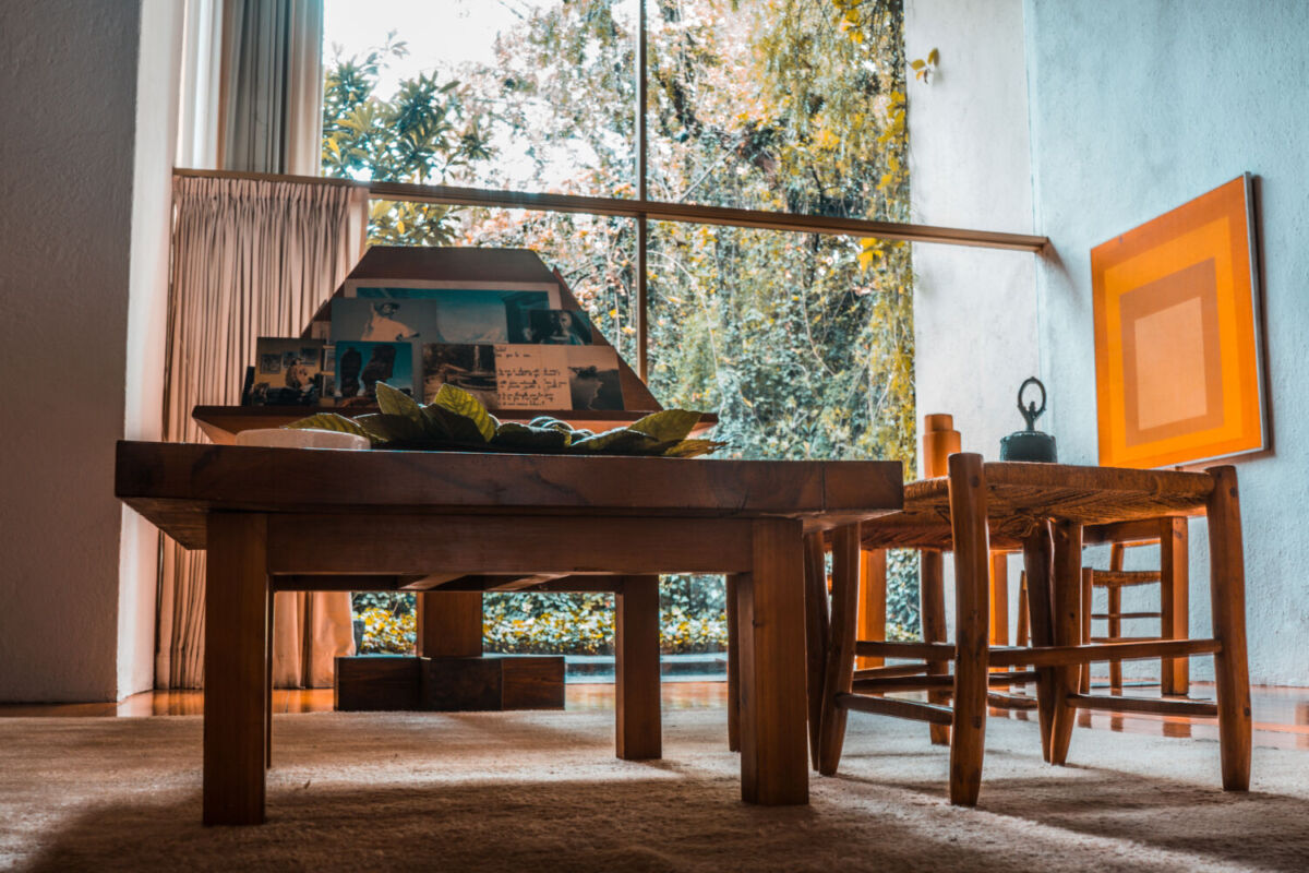 interior de la Casa Estudio Luis Barragán, en Tacubaya 