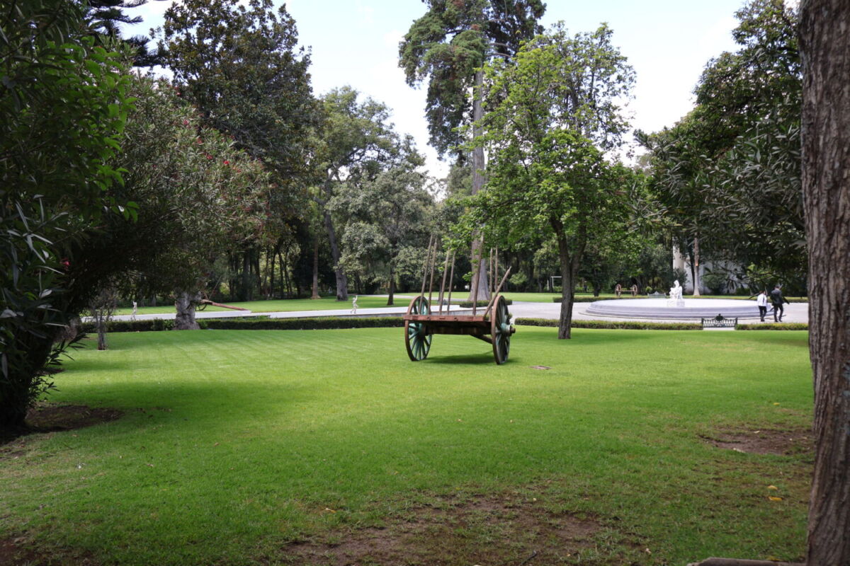 Jardines del Hotel Wyndham Ex Hacienda de Chautla en Puebla 