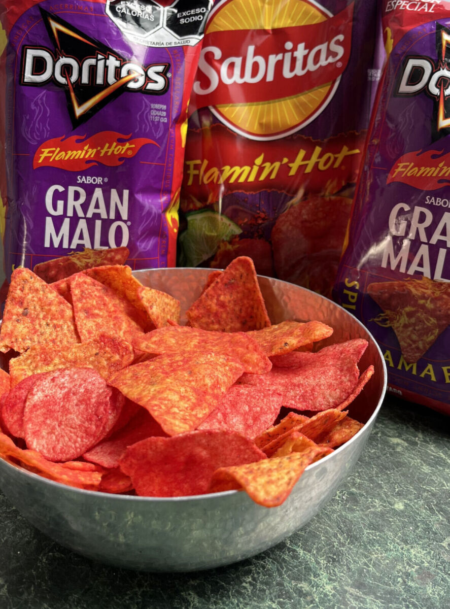 papas flamin hot spicy tamarindo 