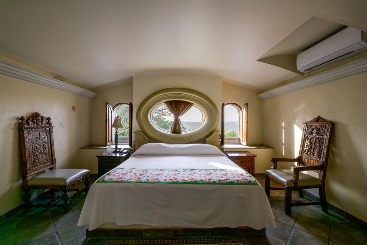suite presidencial de la Hacienda Vista Hermosa