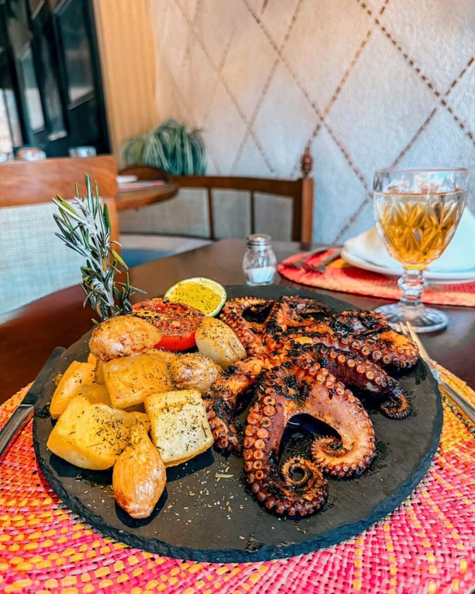 Plato de Pulpo Maya en Campeche 
