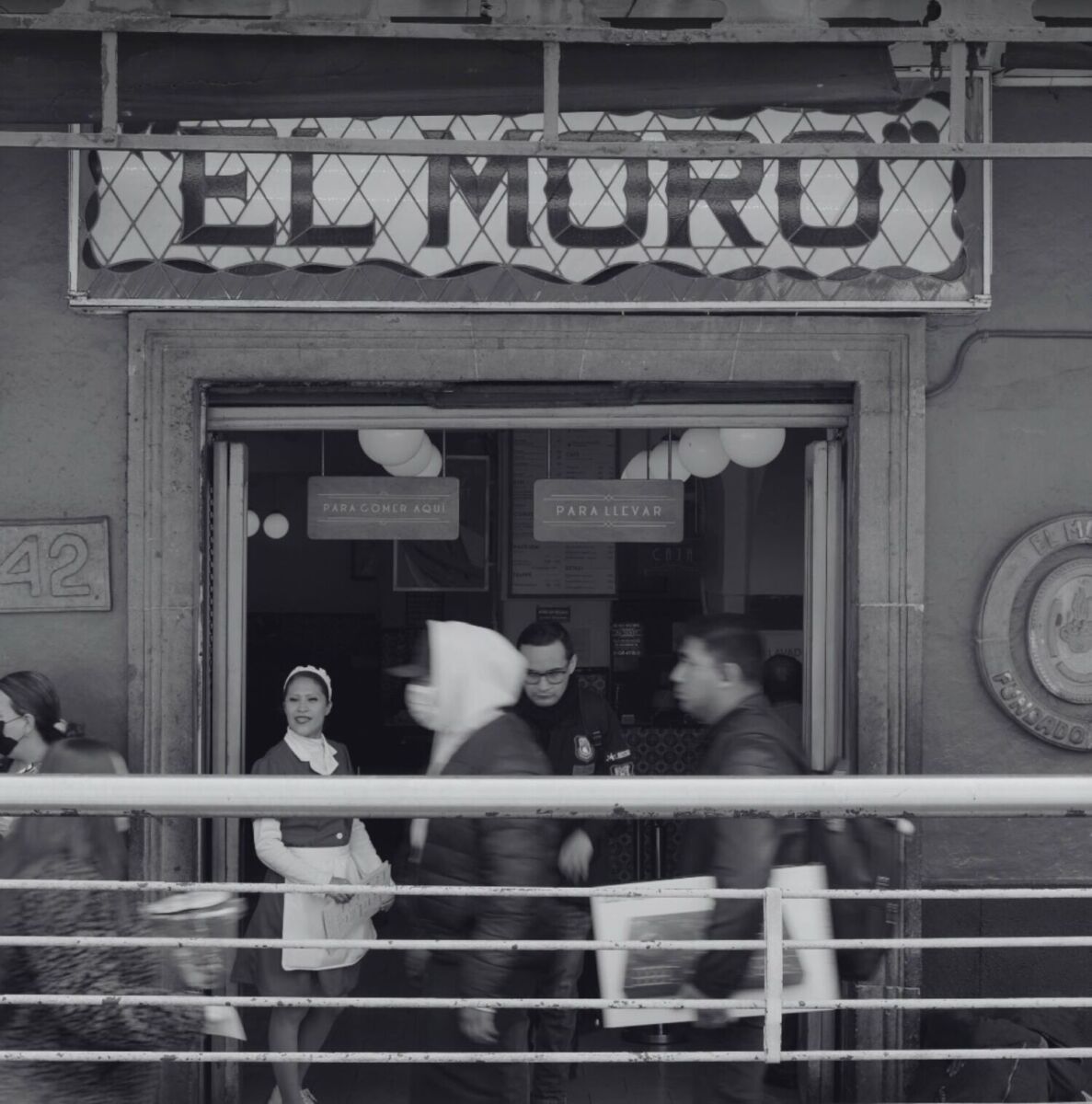 foto antigua churrería el moro centro histórico
