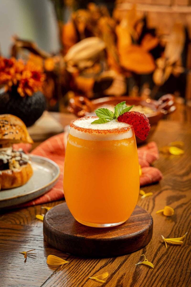 Mandarina Cooler, sorbete de mandarina en Tagers CDMX