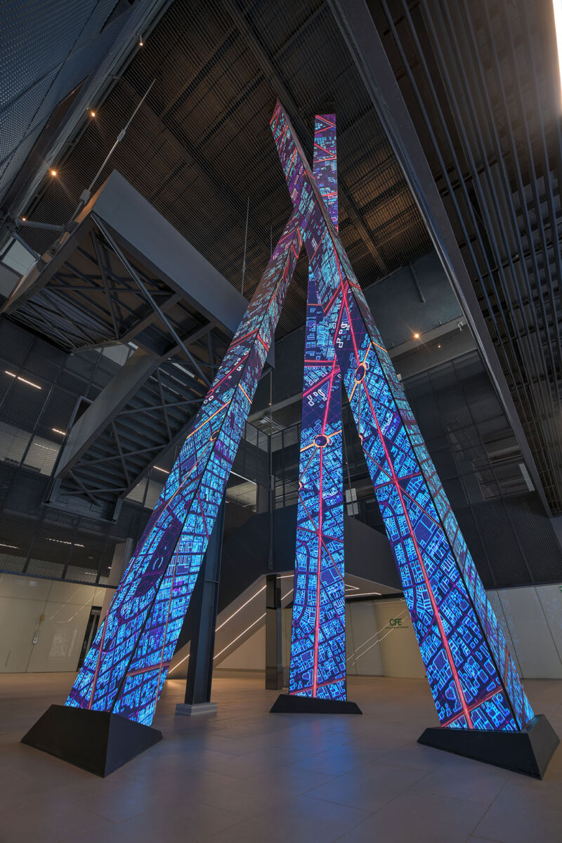 Pilares de Sostenibilidad dentro del Museo Nacional de Energía y Tecnología en la segunda sección de Chapultepec