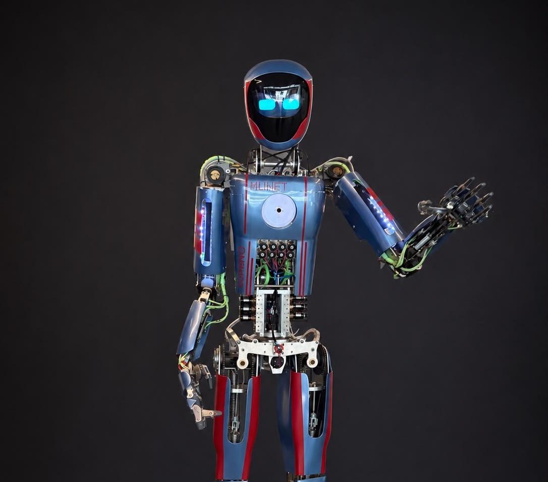 Lúmino, el robot humanoide del Museo MUNET en Chapultepec