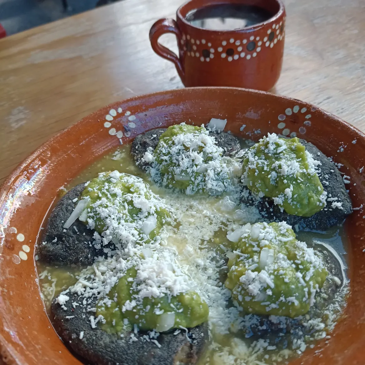 Tlacoyos del alberjón 