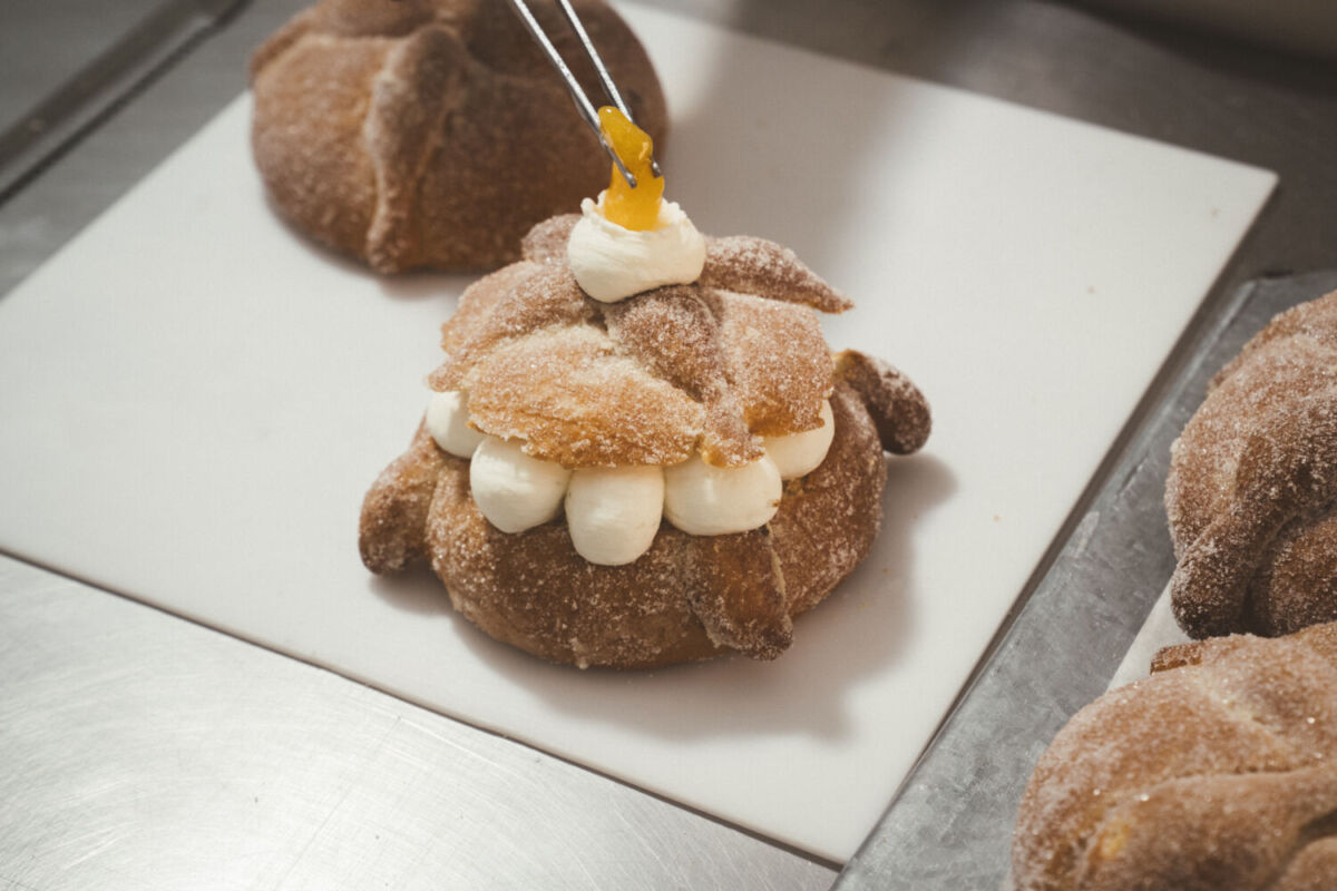 pan de muerto relleno en CDMX 
