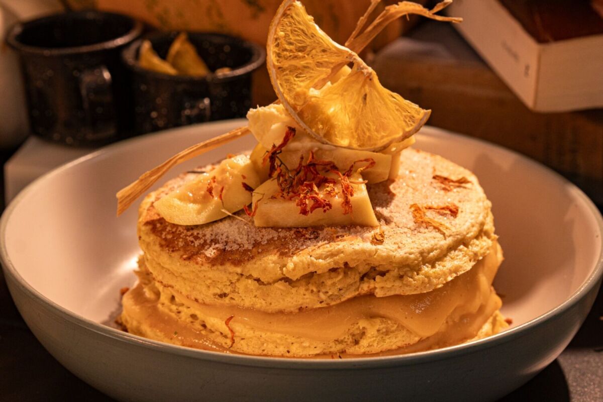 hot cakes de pan de muerto 