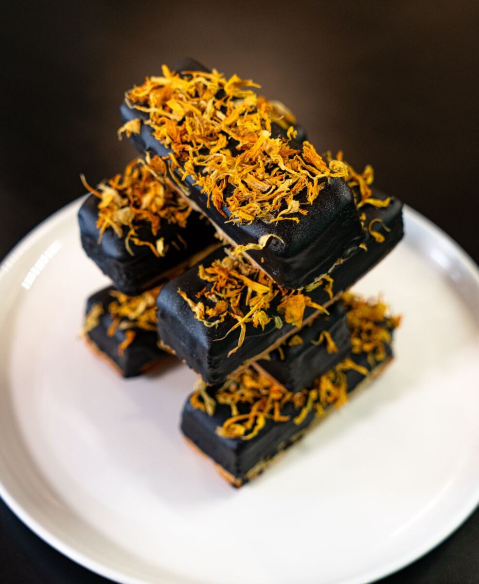 postre de cempasúchil 